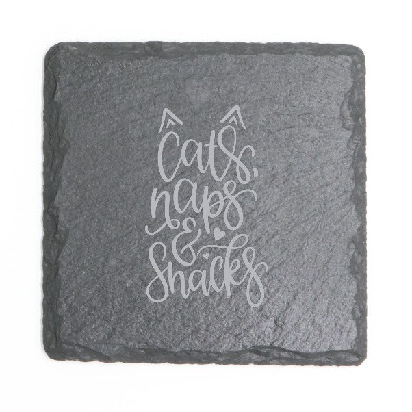 Square Slate Coasters (Funny)