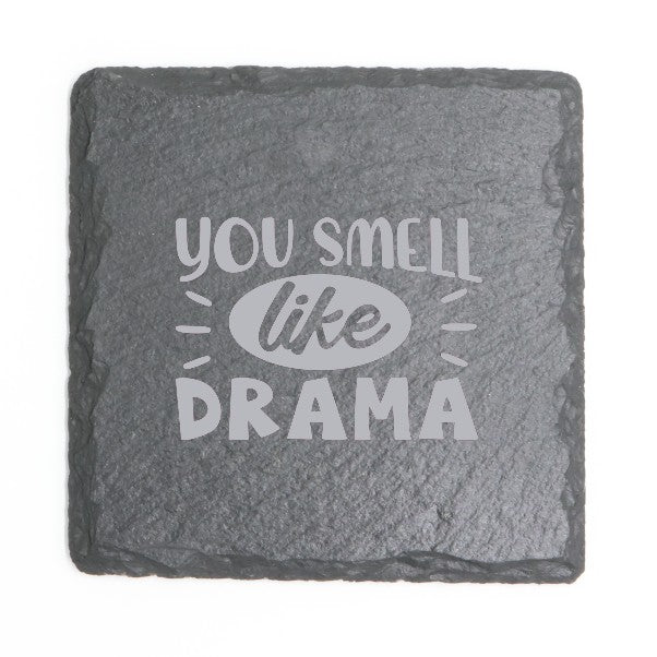 Square Slate Coasters (Funny)