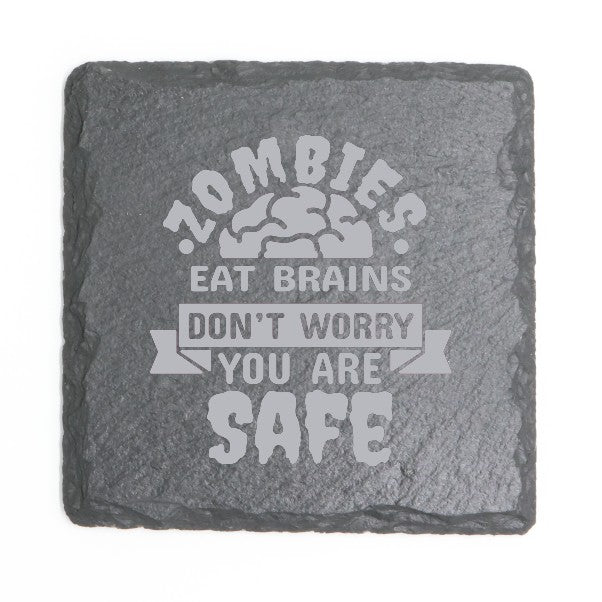 Square Slate Coasters (Funny)