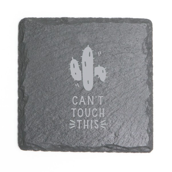 Square Slate Coasters (Funny)