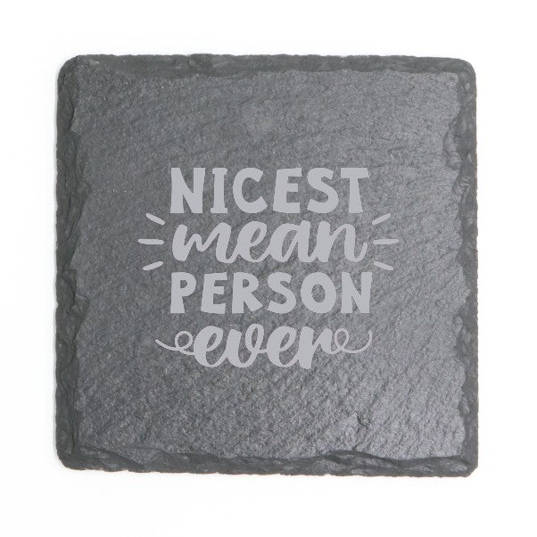 Square Slate Coasters (Funny)