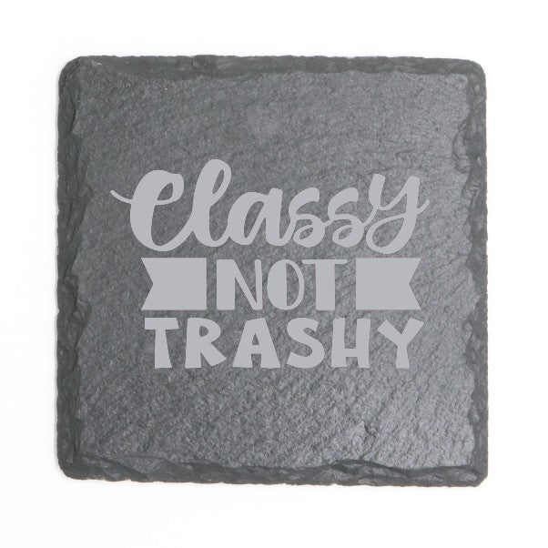 Square Slate Coasters (Funny)