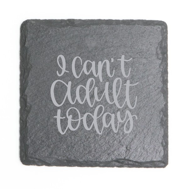 Square Slate Coasters (Funny)