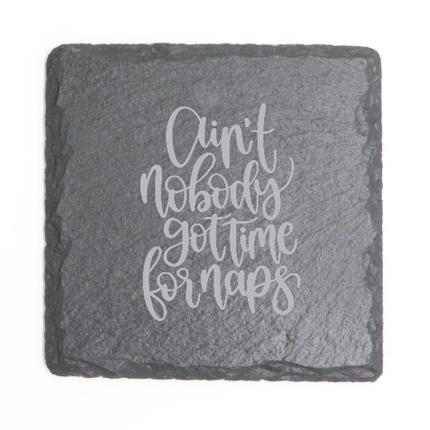 Square Slate Coasters (Funny)