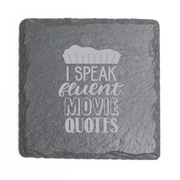 Square Slate Coasters (Funny)