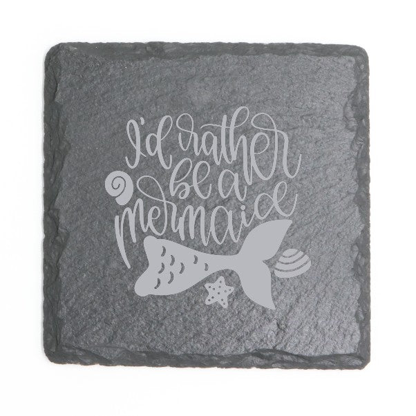 Square Slate Coasters (Funny)