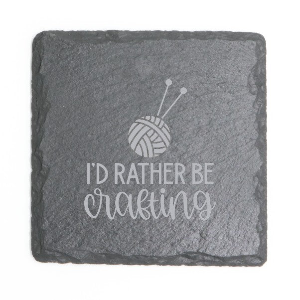 Square Slate Coasters (Funny)