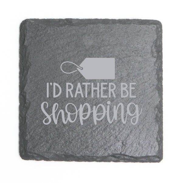 Square Slate Coasters (Funny)