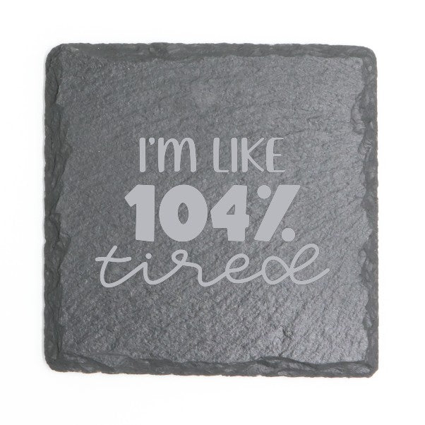 Square Slate Coasters (Funny)