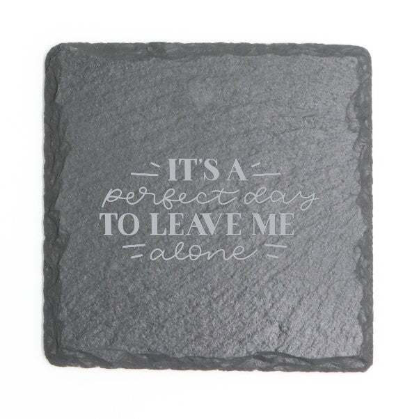Square Slate Coasters (Funny)