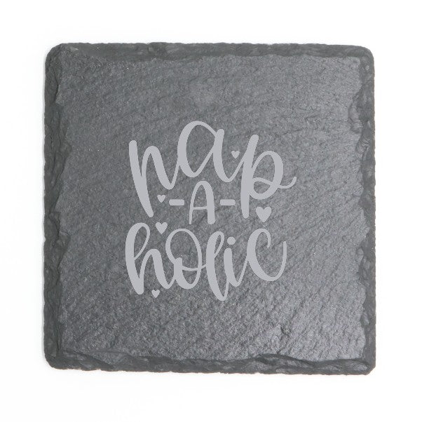 Square Slate Coasters (Funny)