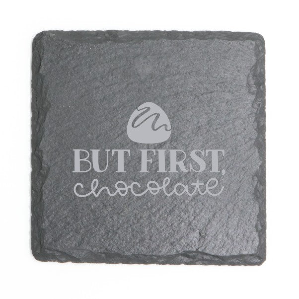 Square Slate Coasters (Funny)