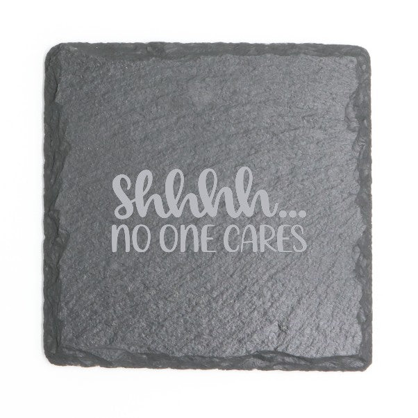 Square Slate Coasters (Funny)