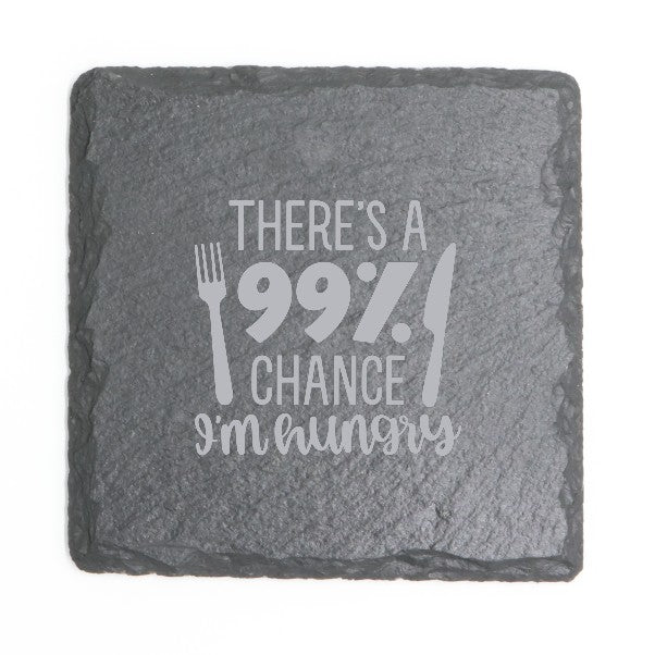 Square Slate Coasters (Funny)