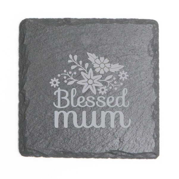 Square Slate Coasters (Mother's Day)