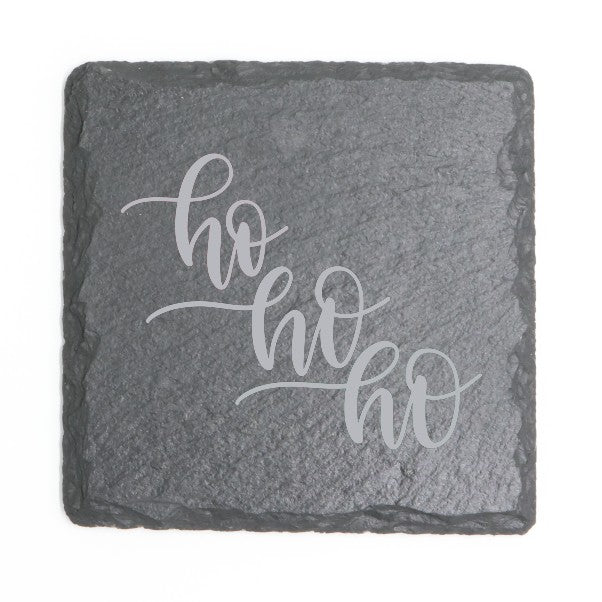 Square Slate Coasters (Christmas)