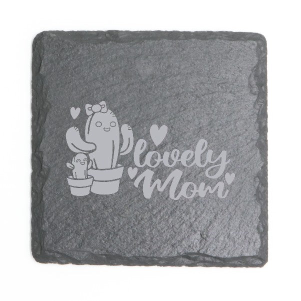 Square Slate Coasters (Mother's Day)