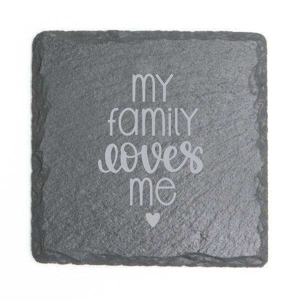 Square Slate Coasters (Home)