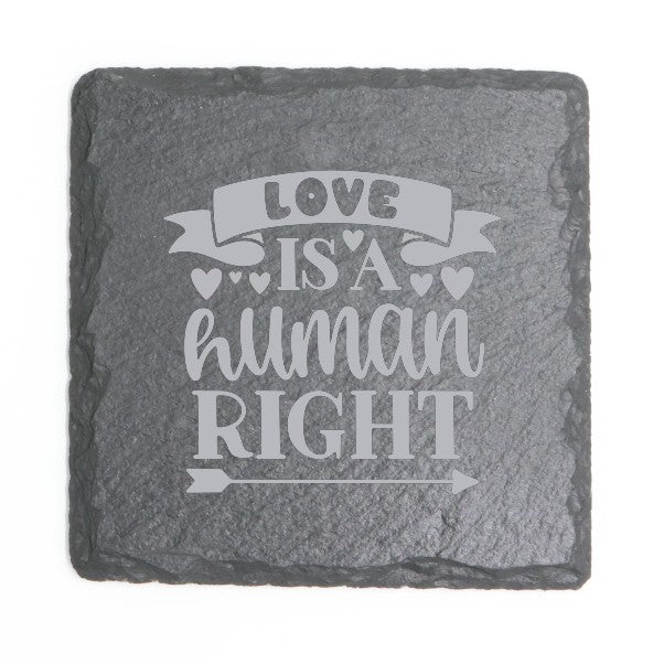 Square Slate Coasters (Pride)