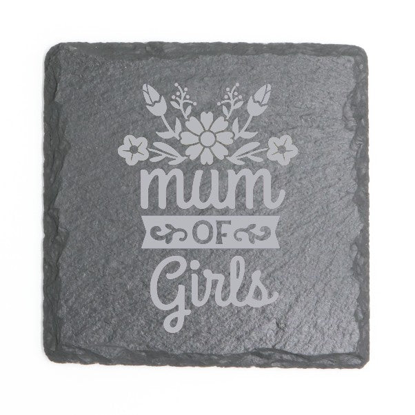 Square Slate Coasters (Mother's Day)