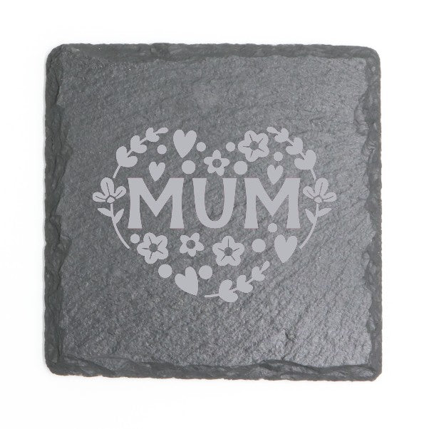 Square Slate Coasters (Mother's Day)