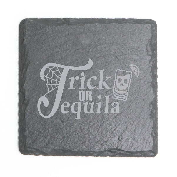 Square Slate Coasters (Halloween)