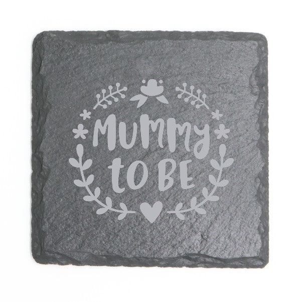 Square Slate Coasters (Mother's Day)