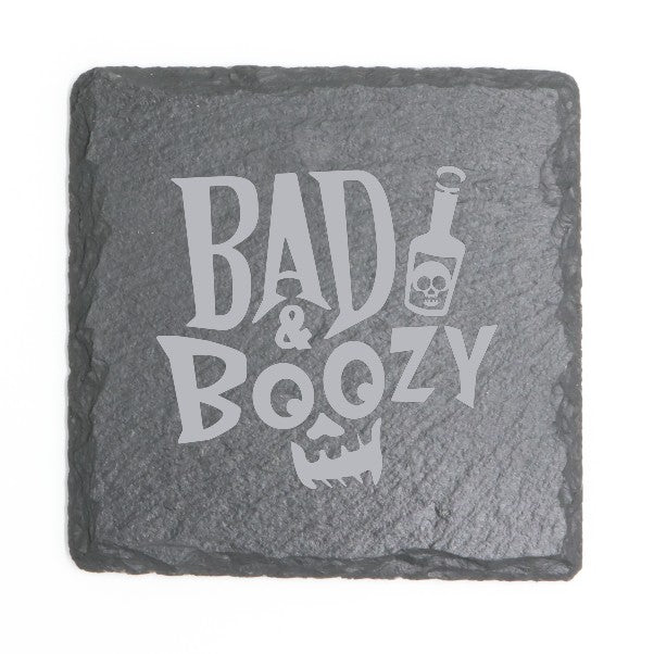 Square Slate Coasters (Halloween)