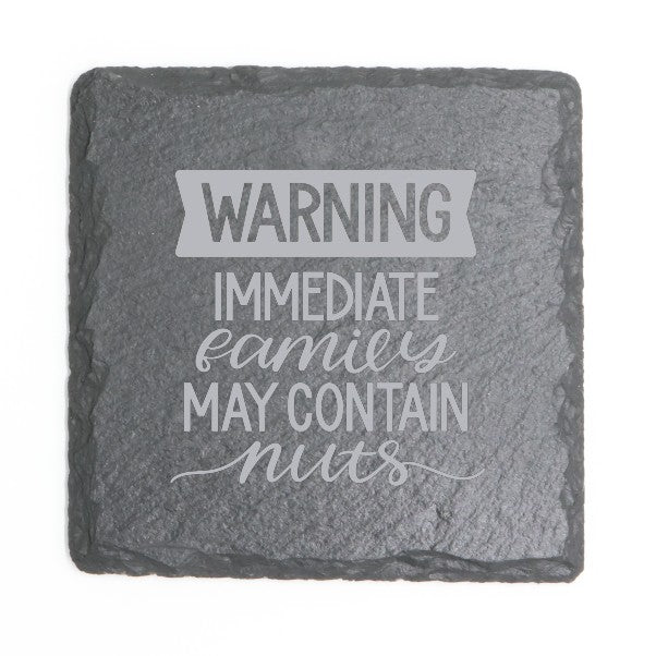 Square Slate Coasters (Home)