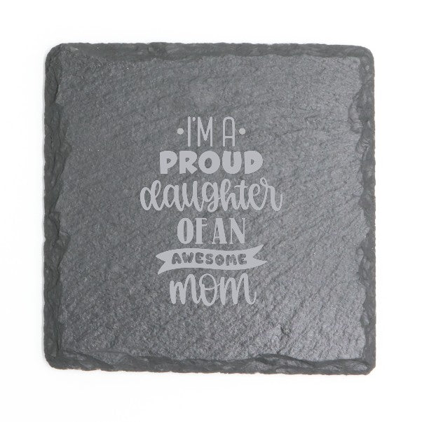 Square Slate Coasters (Mother's Day)