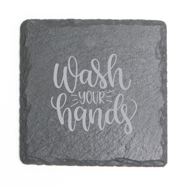 Square Slate Coasters (Home)