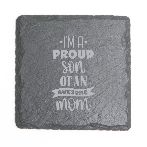 Square Slate Coasters (Mother's Day)