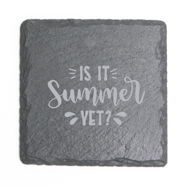 Square Slate Coasters (Home)