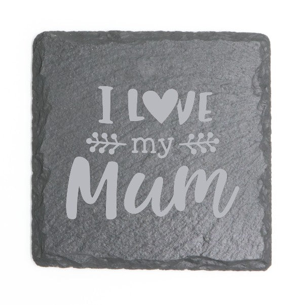 Square Slate Coasters (Mother's Day)