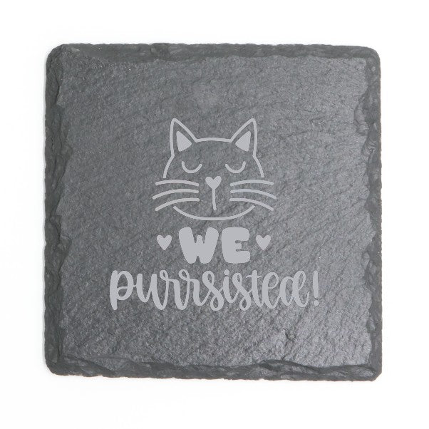 Square Slate Coasters (Pride)