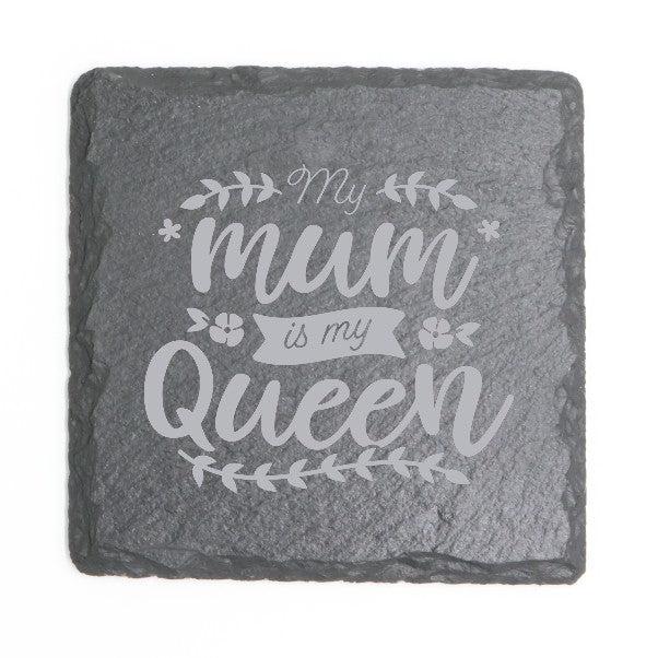 Square Slate Coasters (Mother's Day)