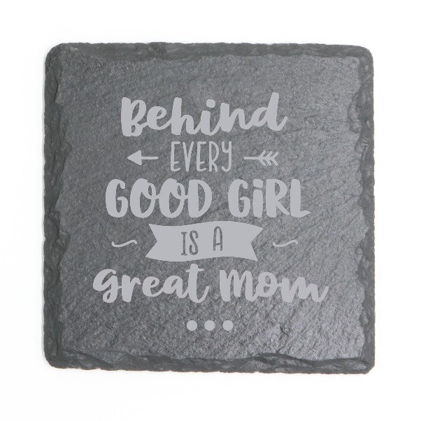 Square Slate Coasters (Mother's Day)