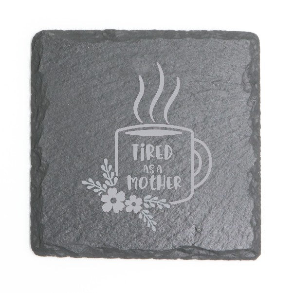 Square Slate Coasters (Mother's Day)