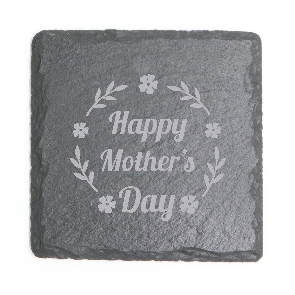 Square Slate Coasters (Mother's Day)