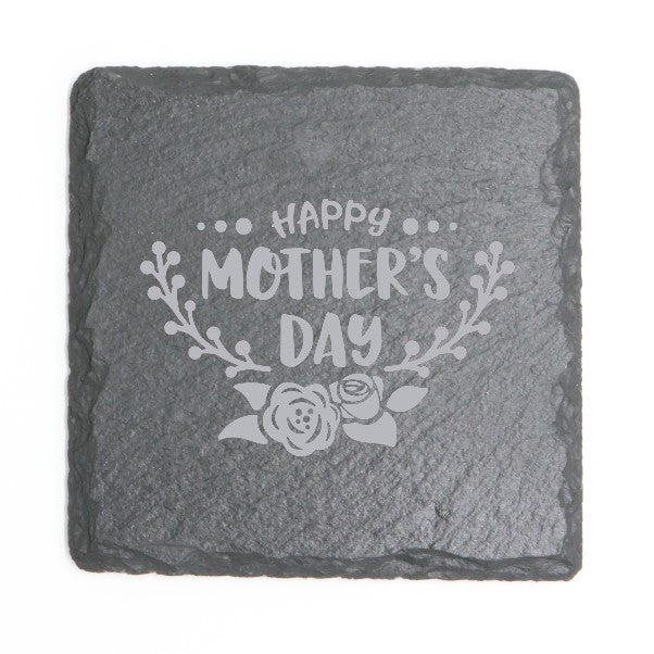 Square Slate Coasters (Mother's Day)