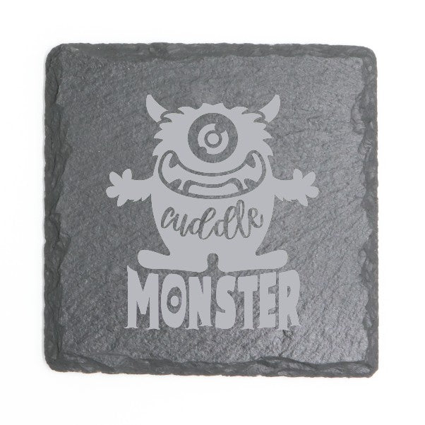 Square Slate Coasters (Halloween)