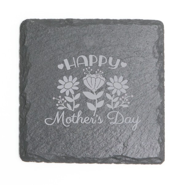 Square Slate Coasters (Mother's Day)