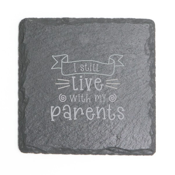 Square Slate Coasters (Home)