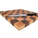 Stunning Designer Butcher's Block Chessboard Cutting Board