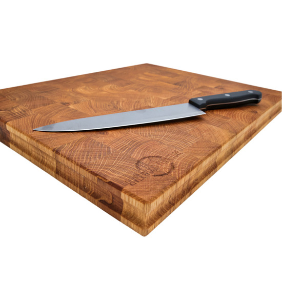Stunning Designer Butcher's Block Oak Cutting Board